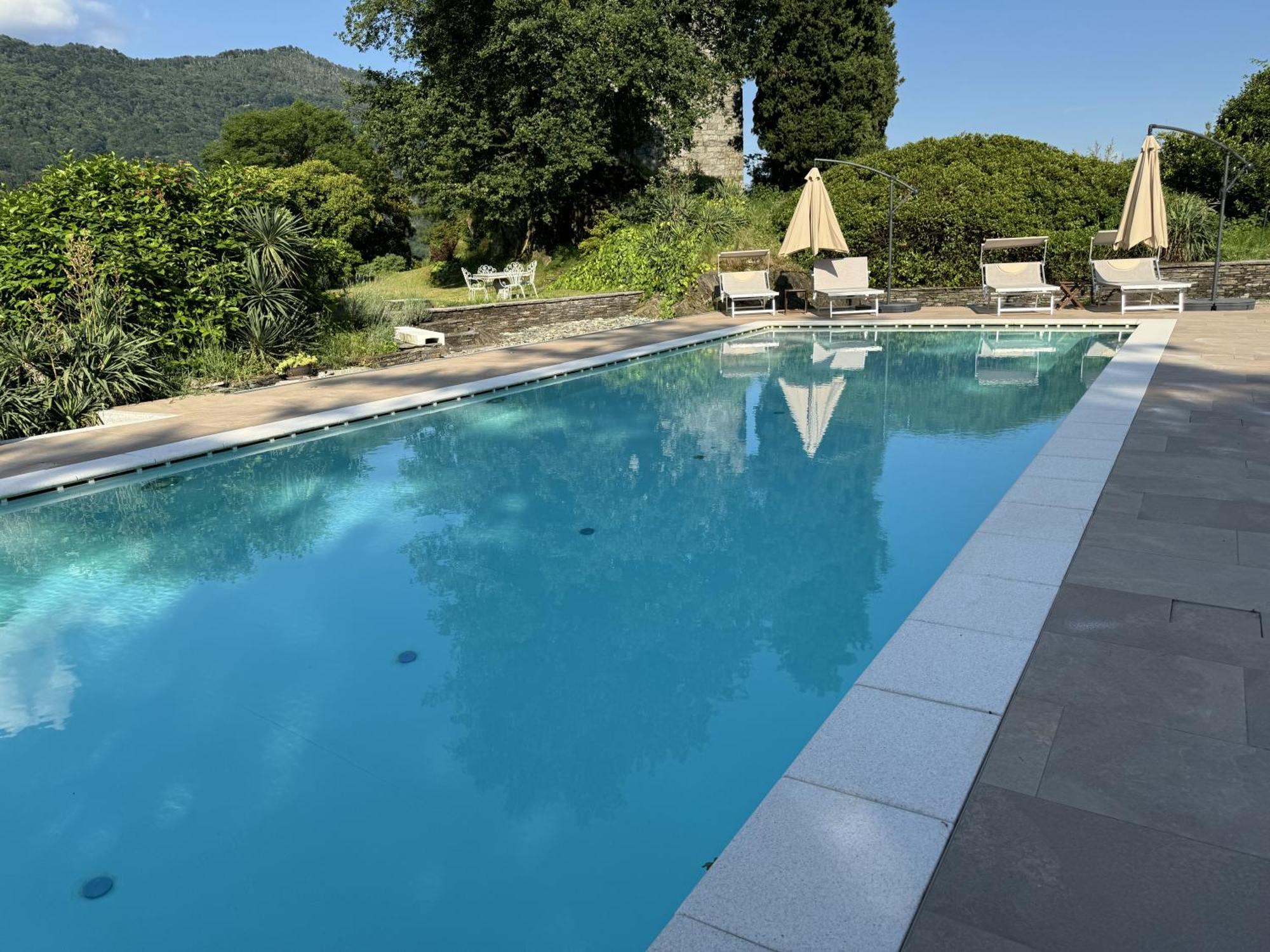 The Comfortable House With Big Pool In The Center Of Мергоццо Экстерьер фото